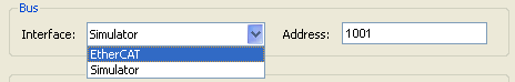PLCopen Axis - Bus Parameters